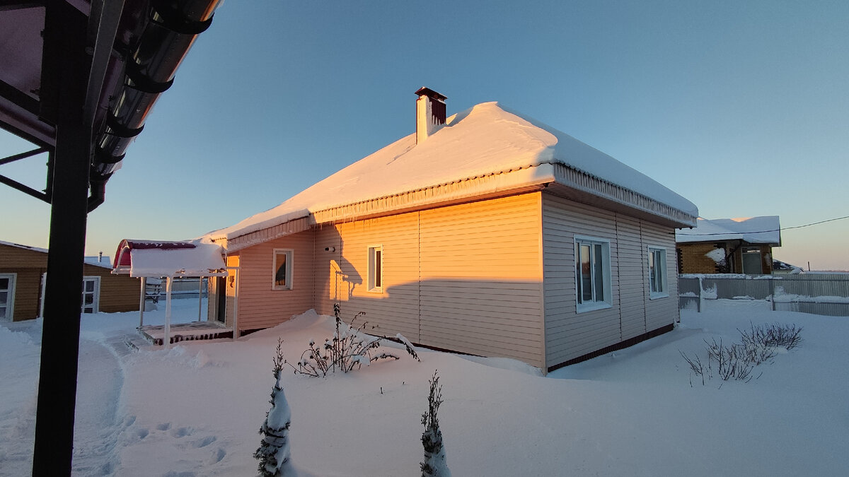 Дом автора в сильный мороз. @ Горбунов Сергей 