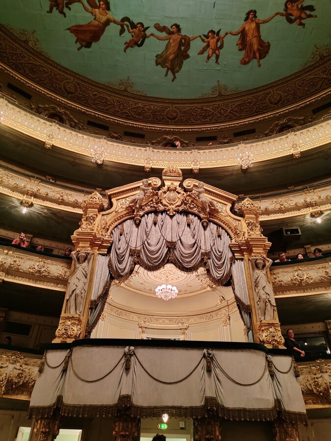 Царская ложа в мариинском театре