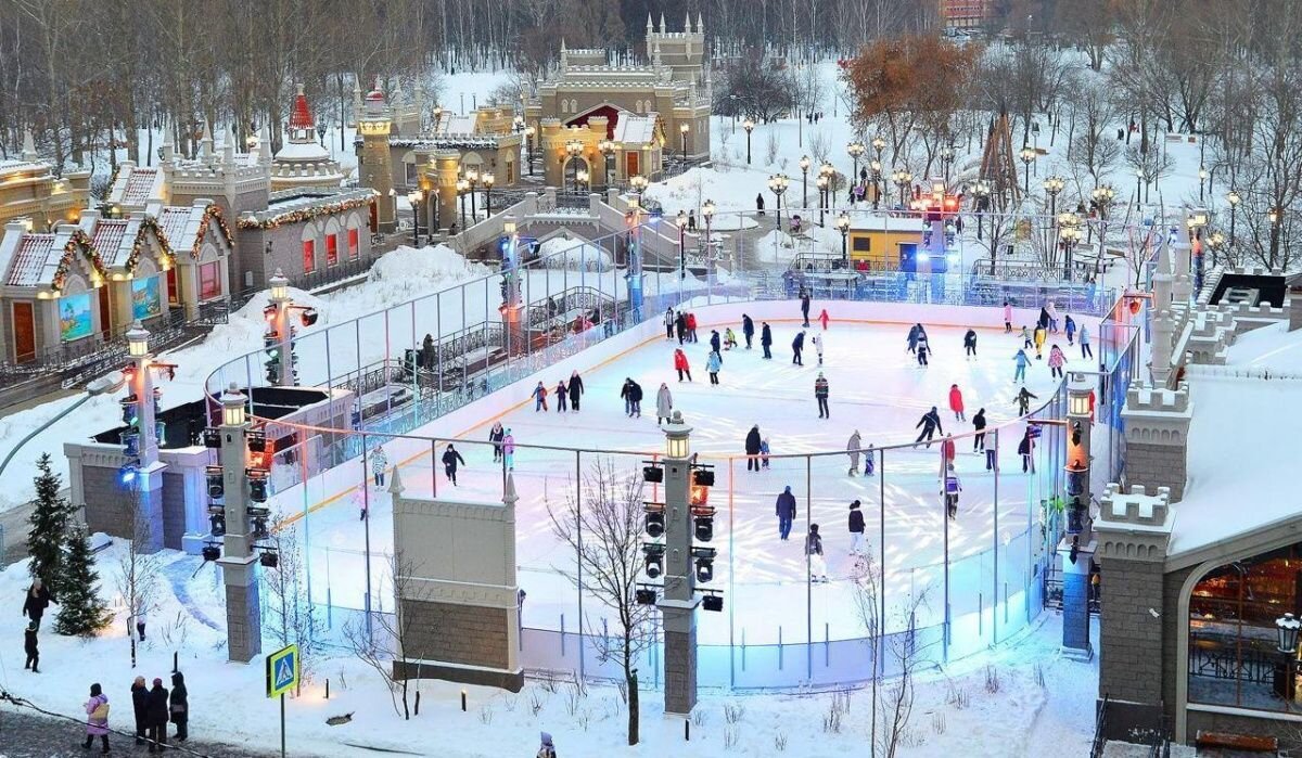     Каток в "Лужниках". Источник: mos.ru Автор фото: Пресс-служба Мэра и Правительства Москвы