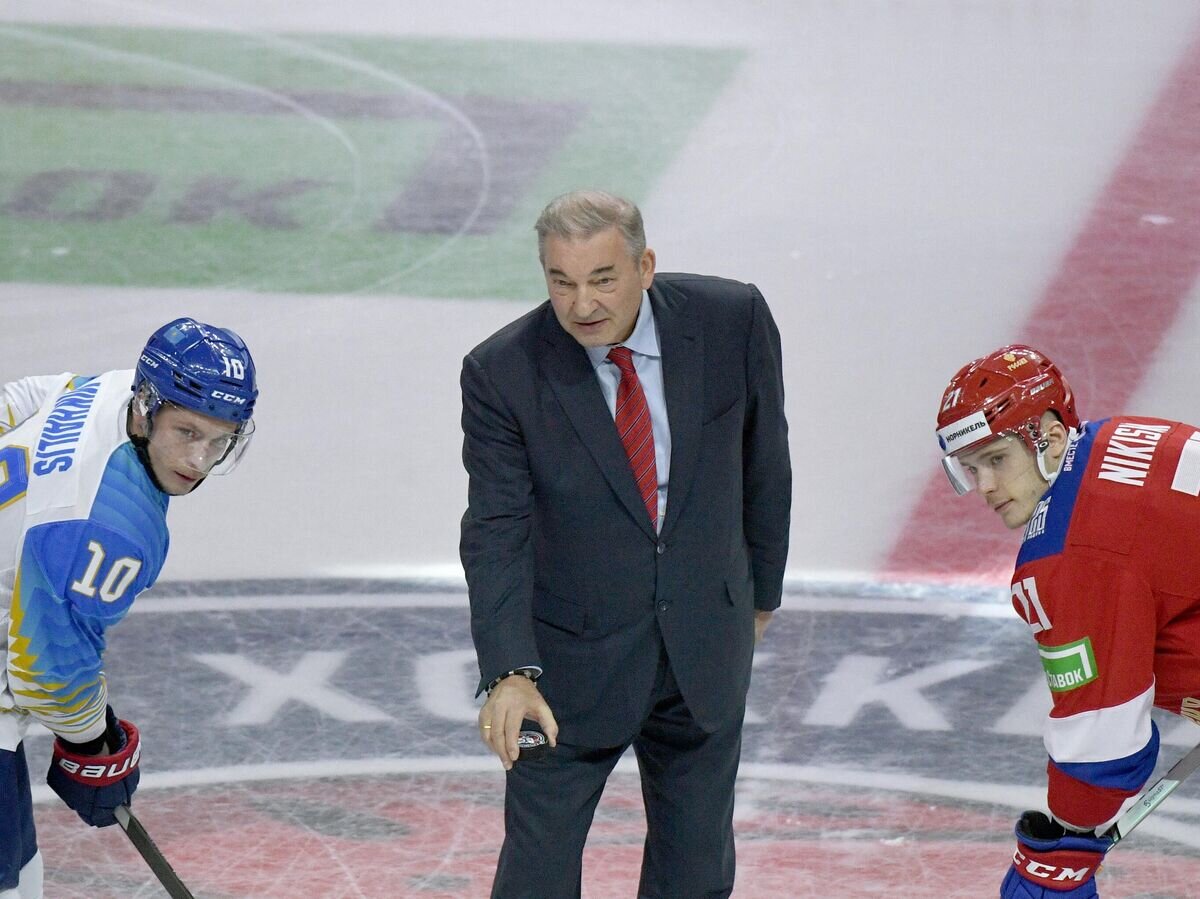    Хоккей. Кубок Первого канала. Матч Россия 25 - Казахстан© РИА Новости / Алексей Даничев