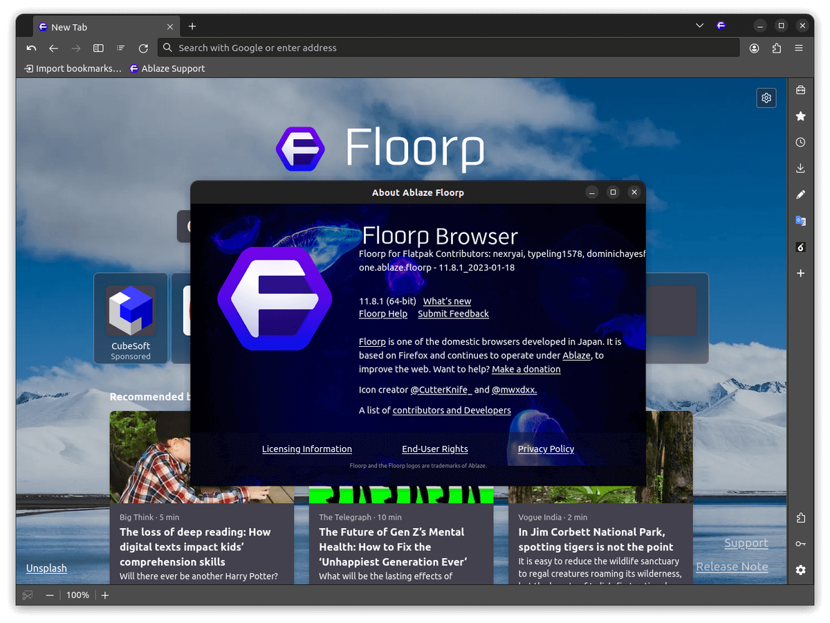 Floorp – самый продвинутый браузер на базе Firefox? | Semёnov | Дзен