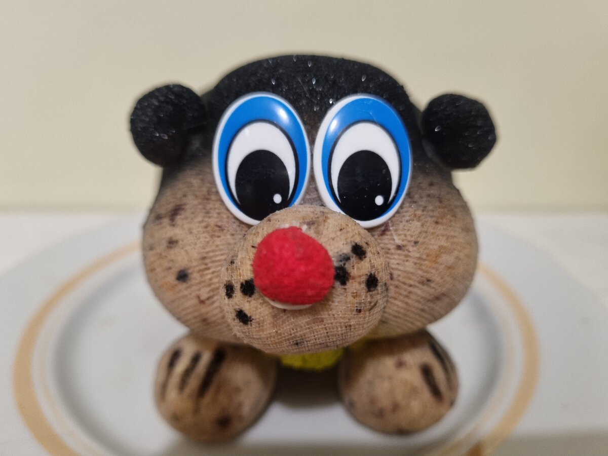 Наш травянчик, пока лысый 