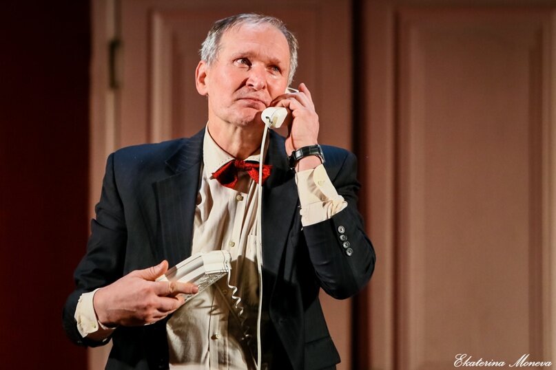 Фёдор Добронравов в спектакле «Ужин с дураком»