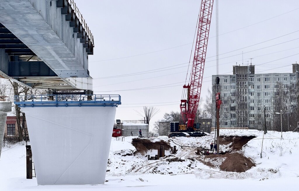 Западный мост в Твери планируют сдать уже в этом году