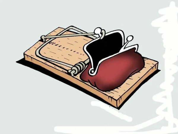 Картинка " Кошелек пустой" 