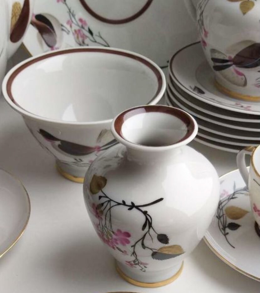 чайный сервиз золотая роза вербилки. лфз сервиз кофейный золотой сад. сервизы советского периода. чайный сервиз рижский фарфоровый завод. кофейный сервиз лфз 1с.