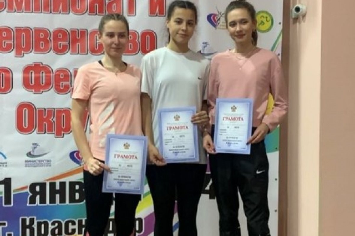    Студенты АГУ стали победителями Первенства ЮФО по лёгкой атлетике