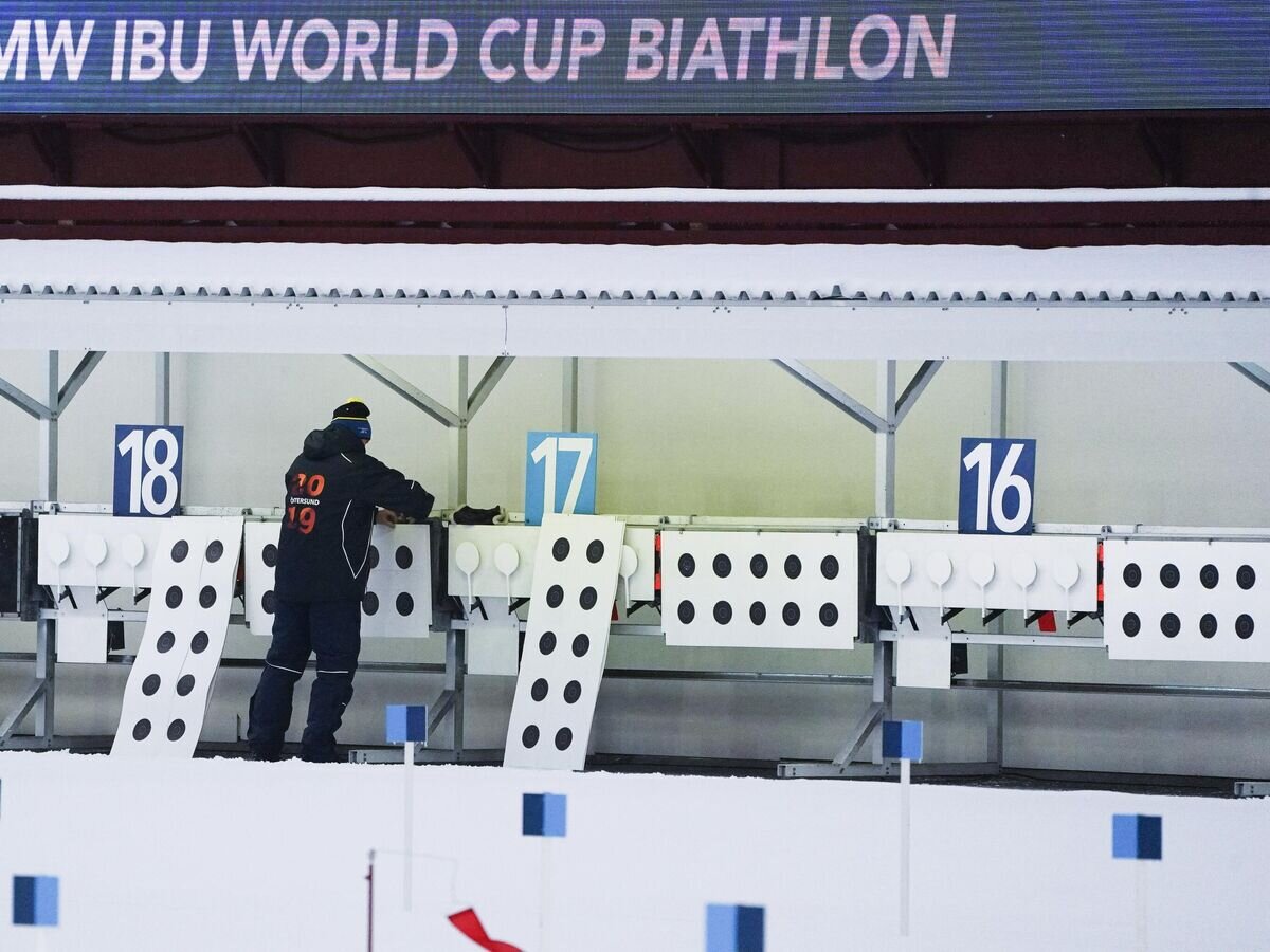    Биатлон. I этап Кубка мира. Тренировки© РИА Новости / Александр Вильф
