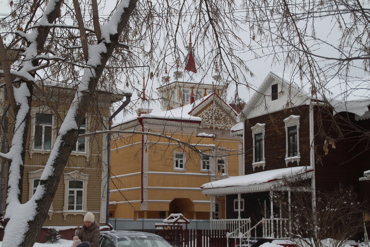 Томск, дом с жар-птицами. Фото Natalya Dolidenok