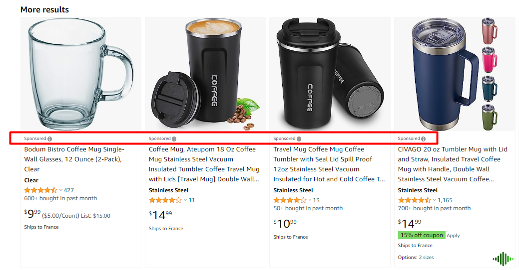 Amazon Sponsored Products 