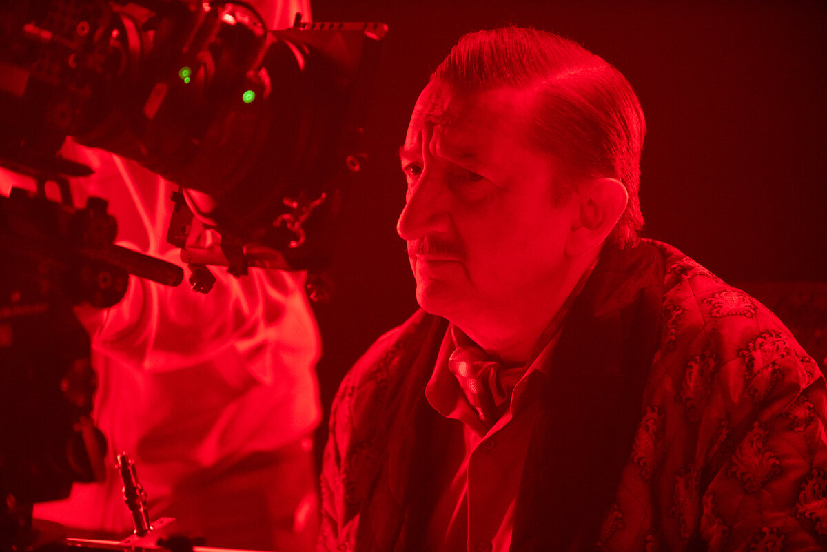 Александр Лыков на съемочной площадке «Большого дома»