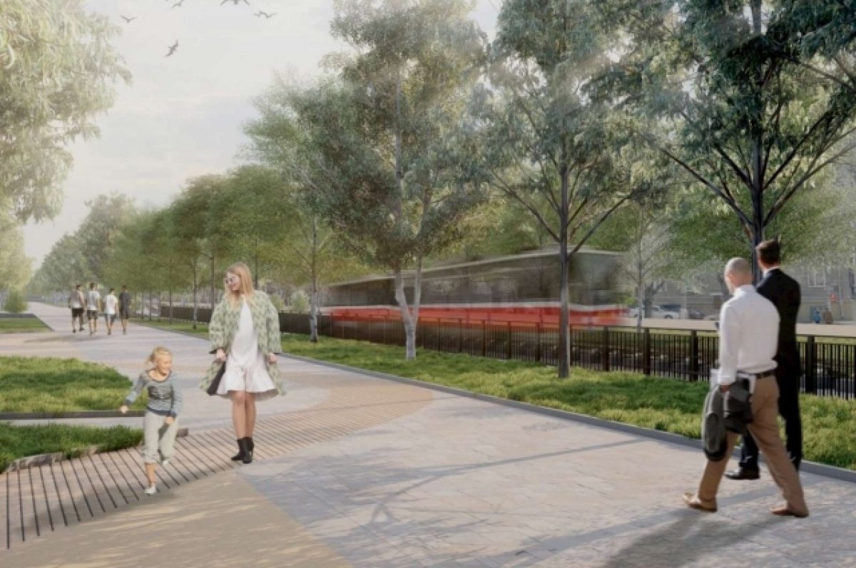   В Волгограде подарят новый облик бульвару на проспекте Металлургов