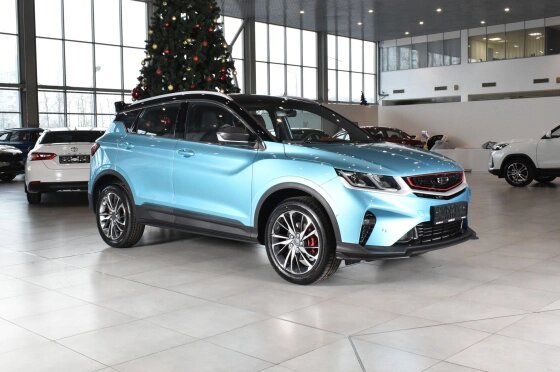 Голубой Geely Coolray, I Рестайлинг, 2023