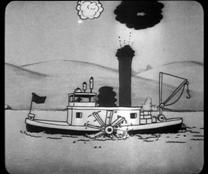 Пароход уилли 1928. Пароход Уилли (1928) Steamboat Willie.