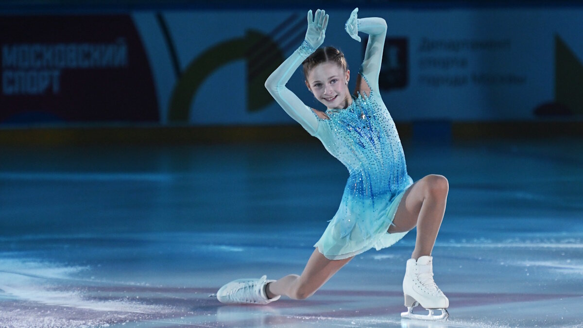    12-летняя Маргарита Базылюк выиграла прыжковый чемпионат России. Фото: GLOBAL LOOK PRESS