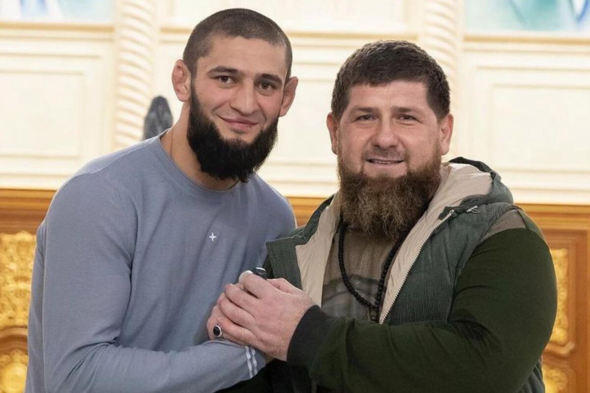     Хамзат Чимаев и Рамзан Кадыров