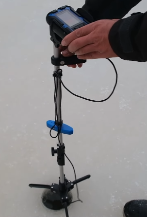 Скриншот из видео на канале "Эхолоты ПРАКТИК - официальный канал"