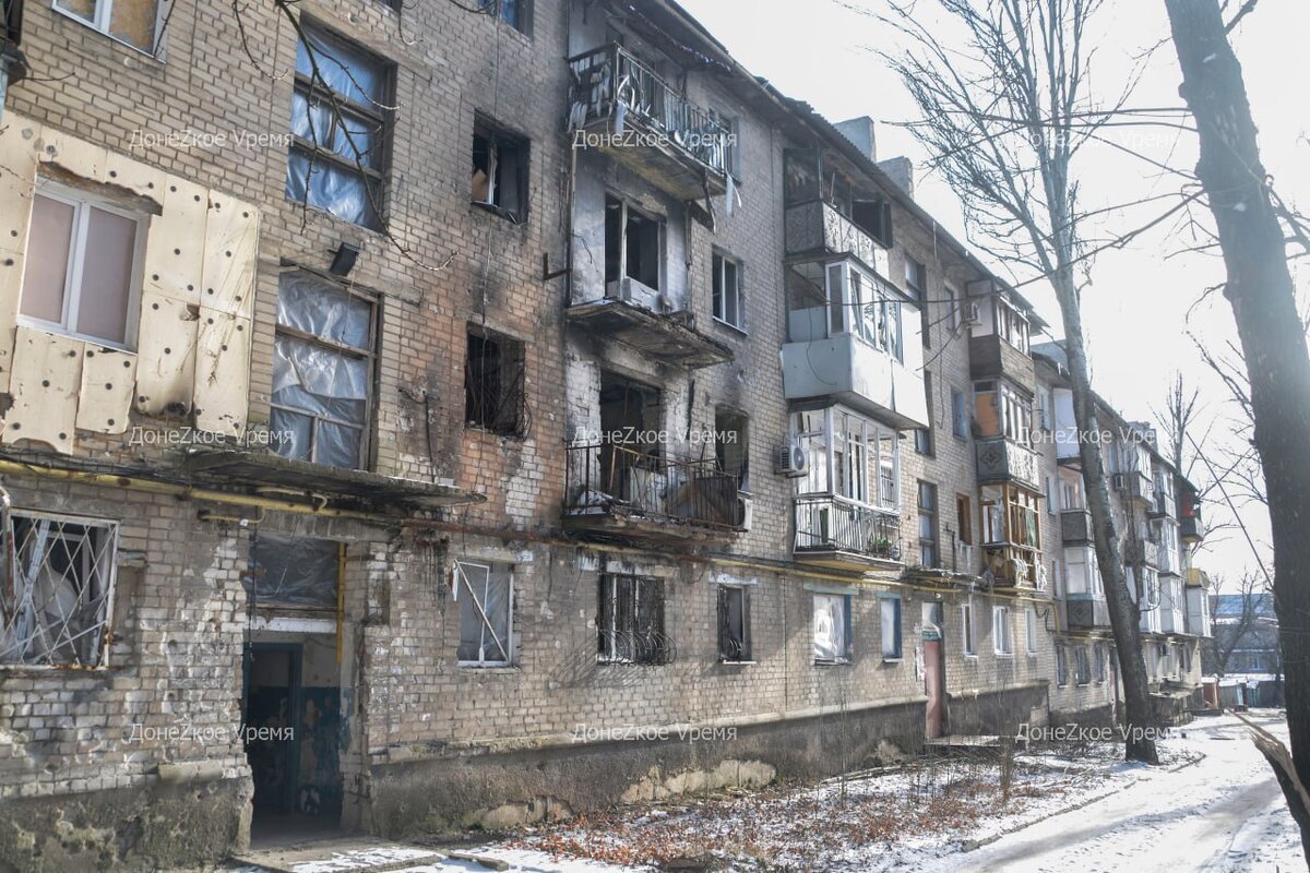До войны здесь был оживленный район