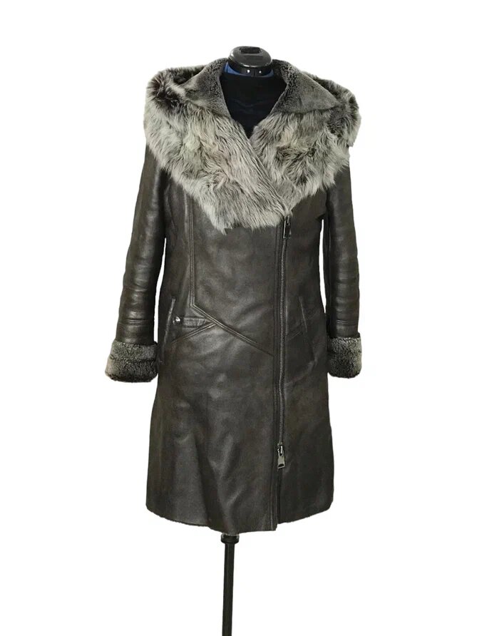 Пришивание молнии к дубленке. Переделка дубленки с пуговиц на молнию. Дубленка изнутри. Отремонтировать дубленку. Дубленка старая.