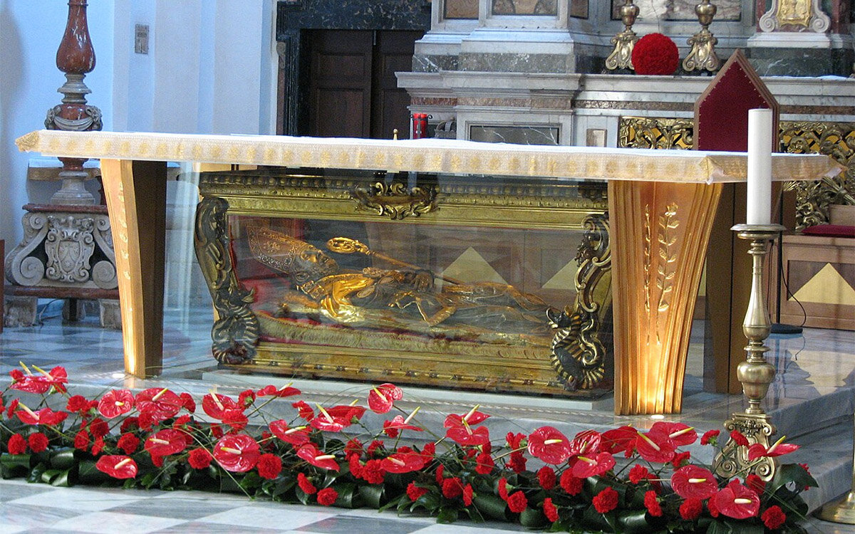 Freakit / Wikipedia Commons📷Мощи святого Валентина в Терни, Италия