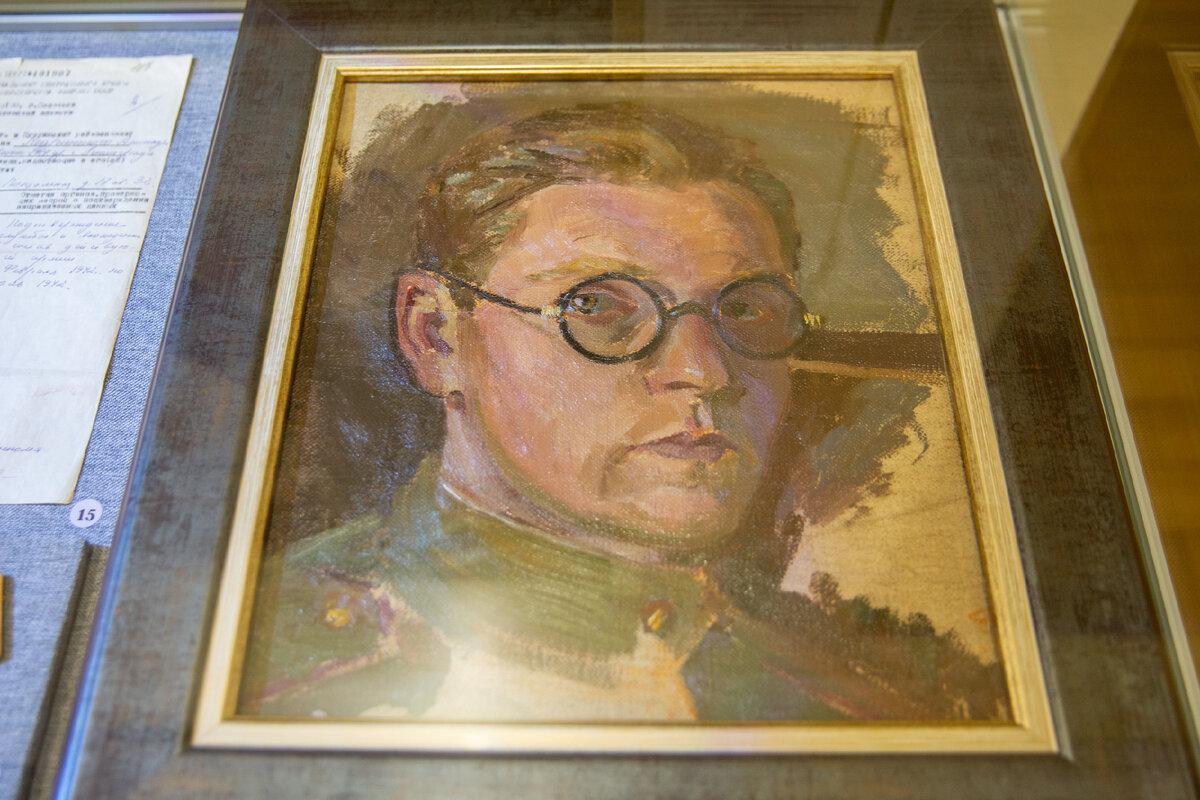Александр Александрович Кедринский (автопортрет, после 1943). Из коллекции ГМЗ «Царское Село». Фото: ГМЗ «Царское Село»