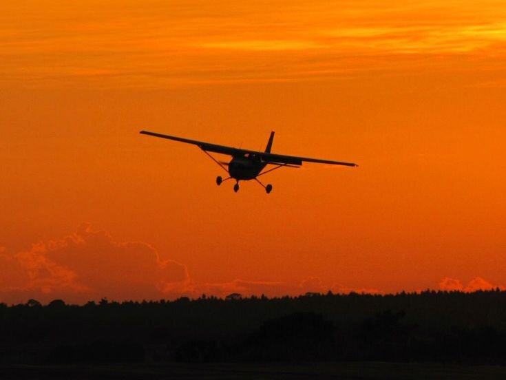 Легкий самолет Cessna // автор: Jason Piper, источник: pinterest.com