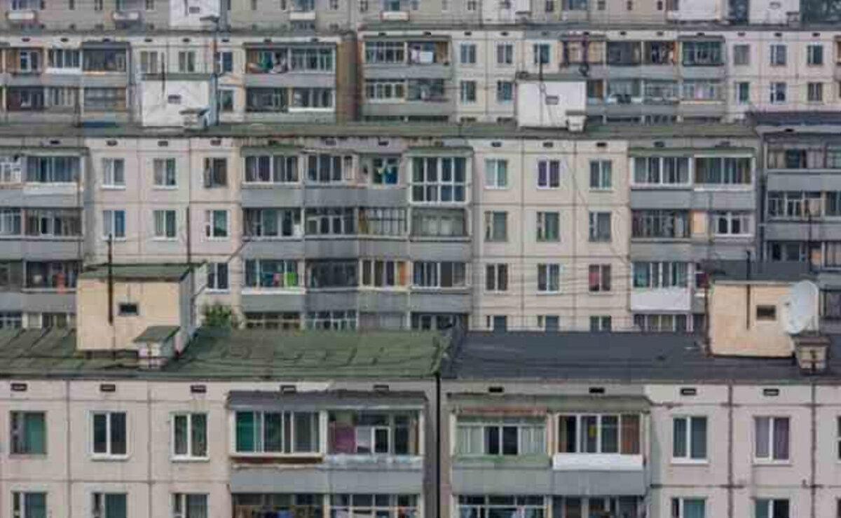 Всем известные хрущёвки 