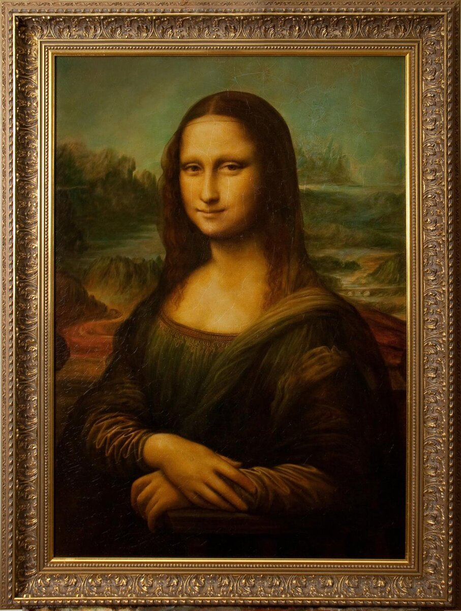 The mona lisa also