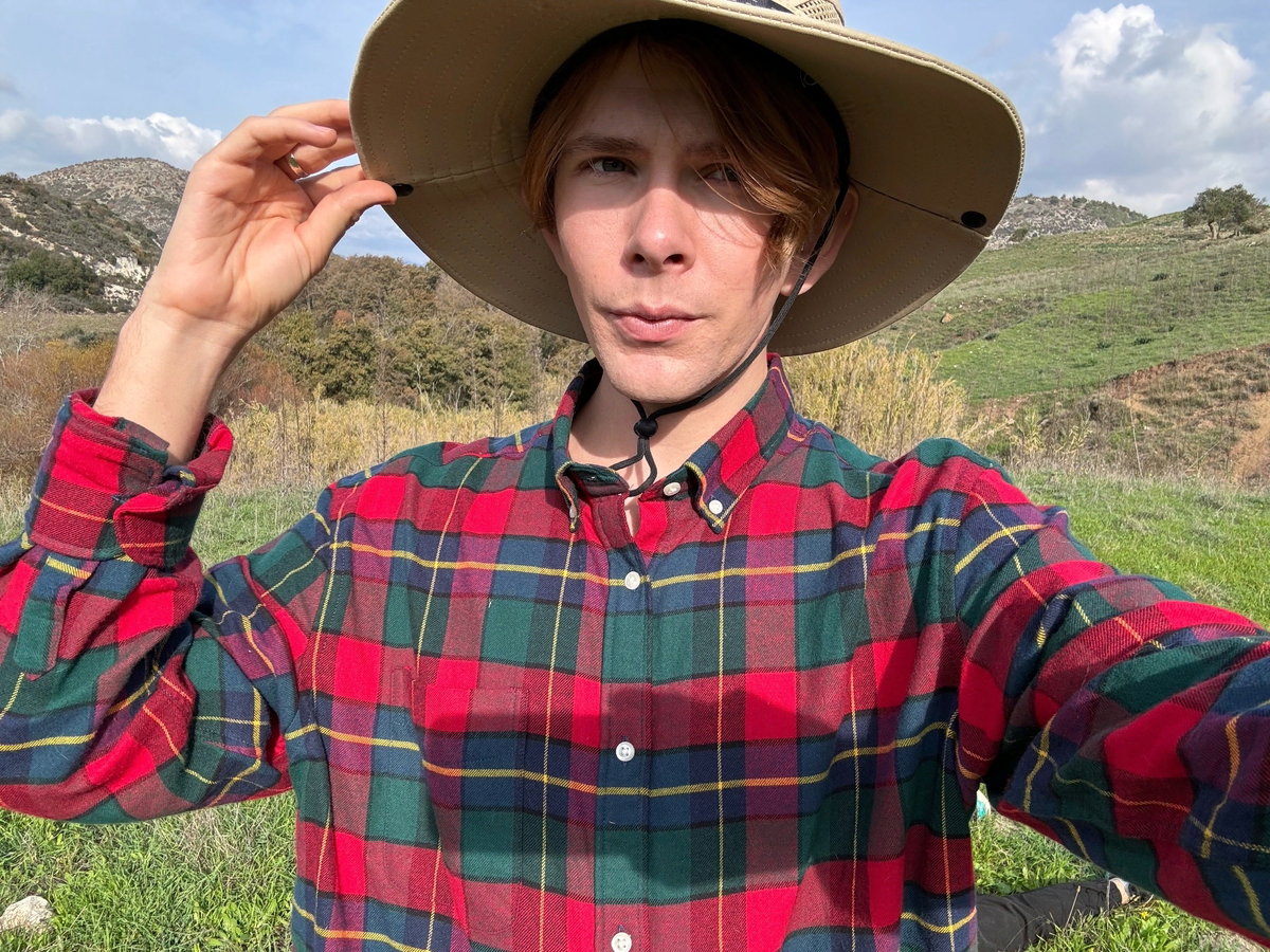 Первого января, первая прогулка