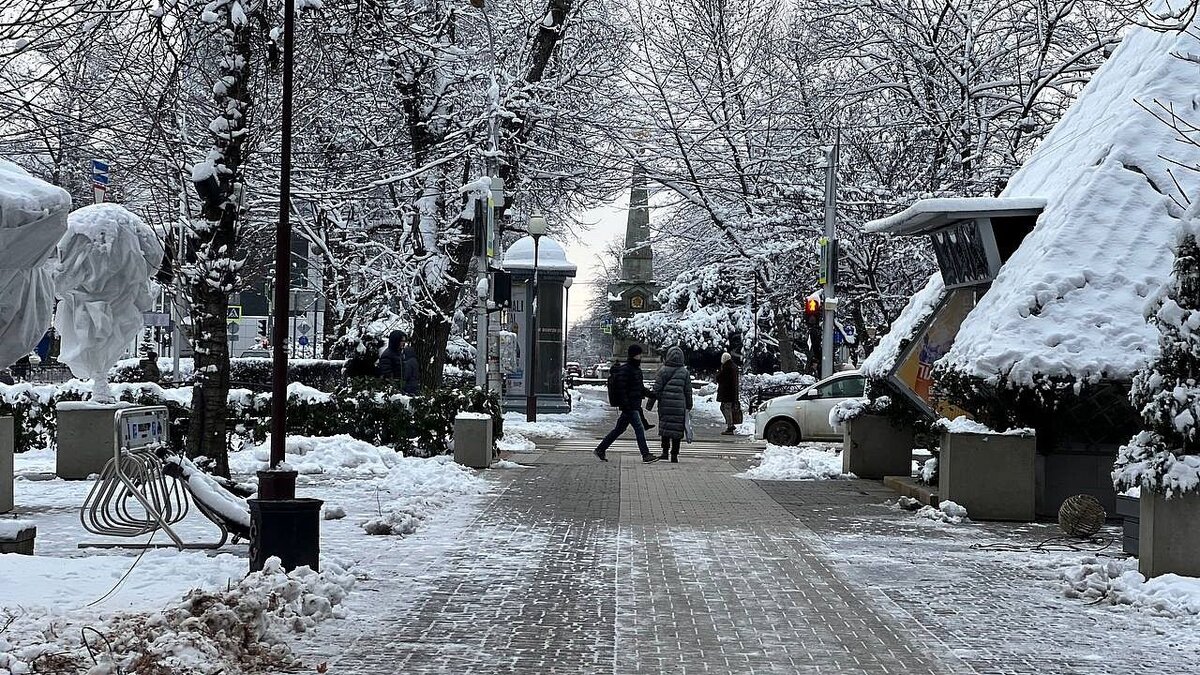    Температура в Краснодаре поднимется до плюсовых значений. Фото: телеканал «Краснодар»