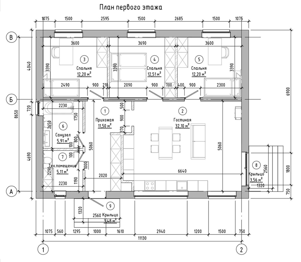 Проект бюджетного дома Green92 | Domoved | Дзен