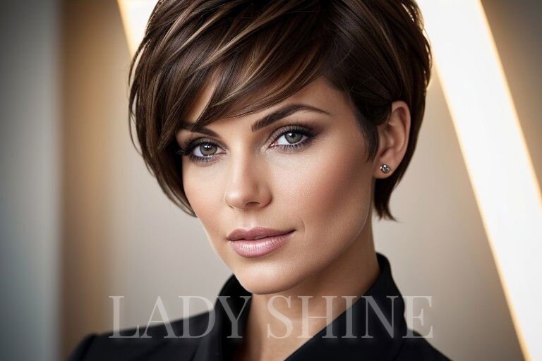 Стрижка Пикси в салоне красоты "Леди Shine"