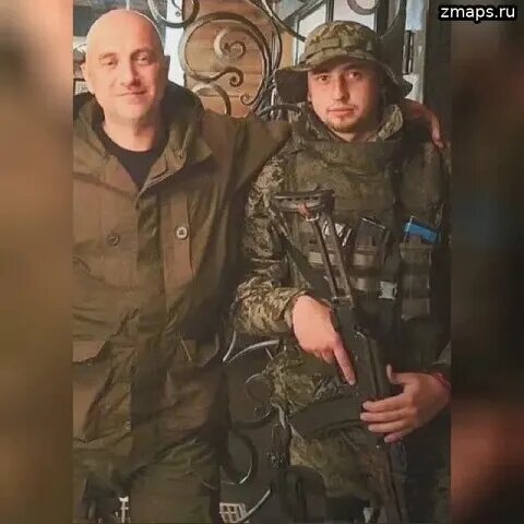 Захар Прилепин и Саша "Злой" Шубин. Изображение из открытых источников.