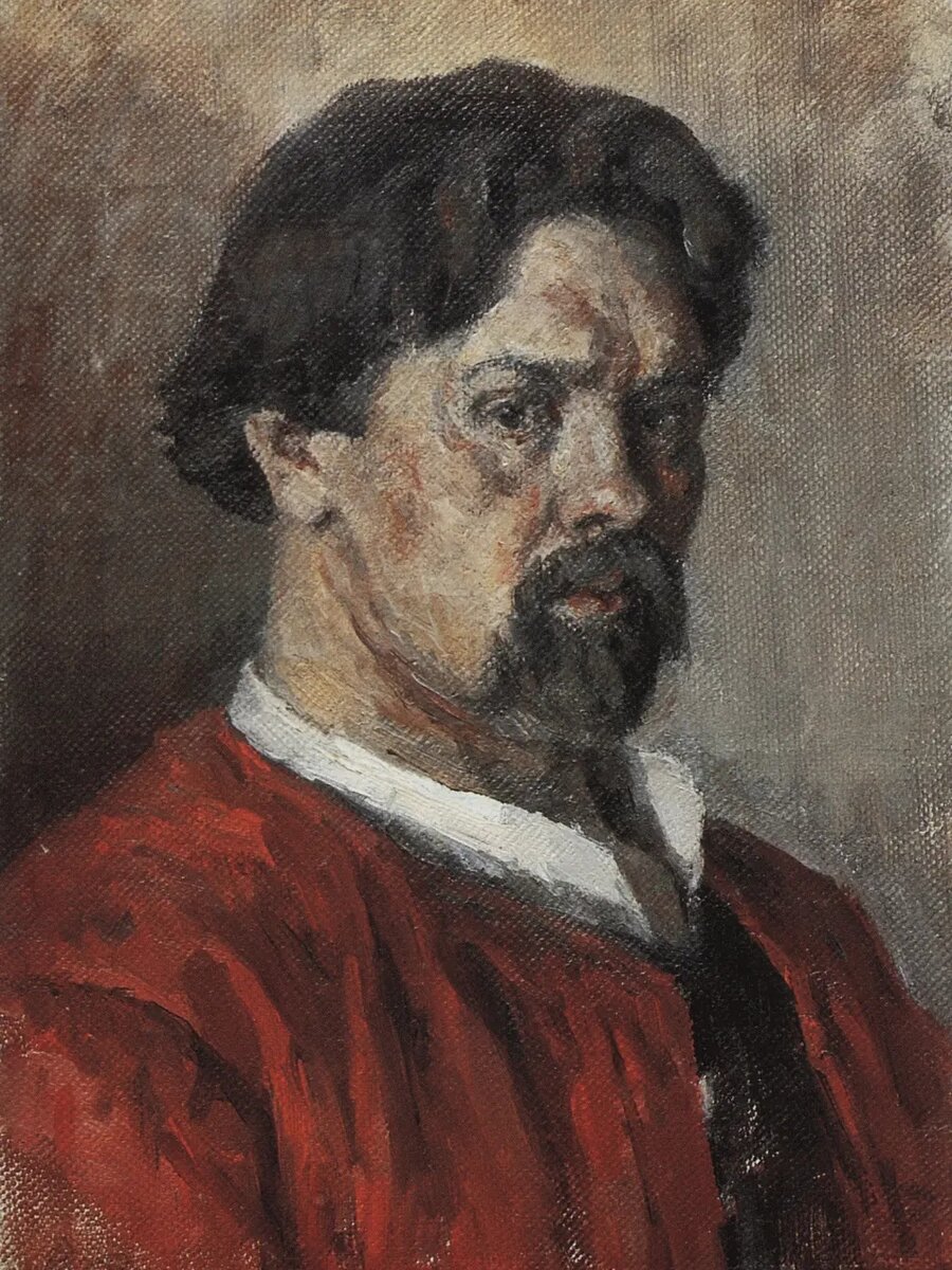 Василий Иванович Суриков, автопортрет