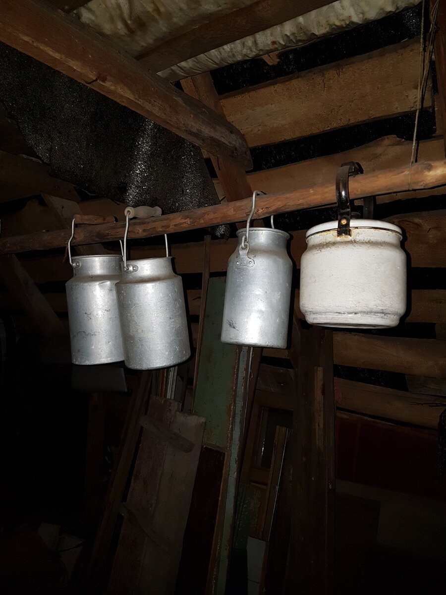 Часть чердачных сокровищ села Дунайского.