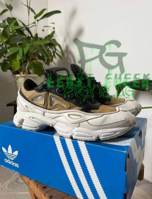 Adidas ozweego 3 raf simons khaki best sale