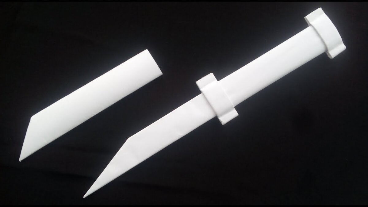 Как сделать нож из бумаги — инструкция + шаблоны для изготовления