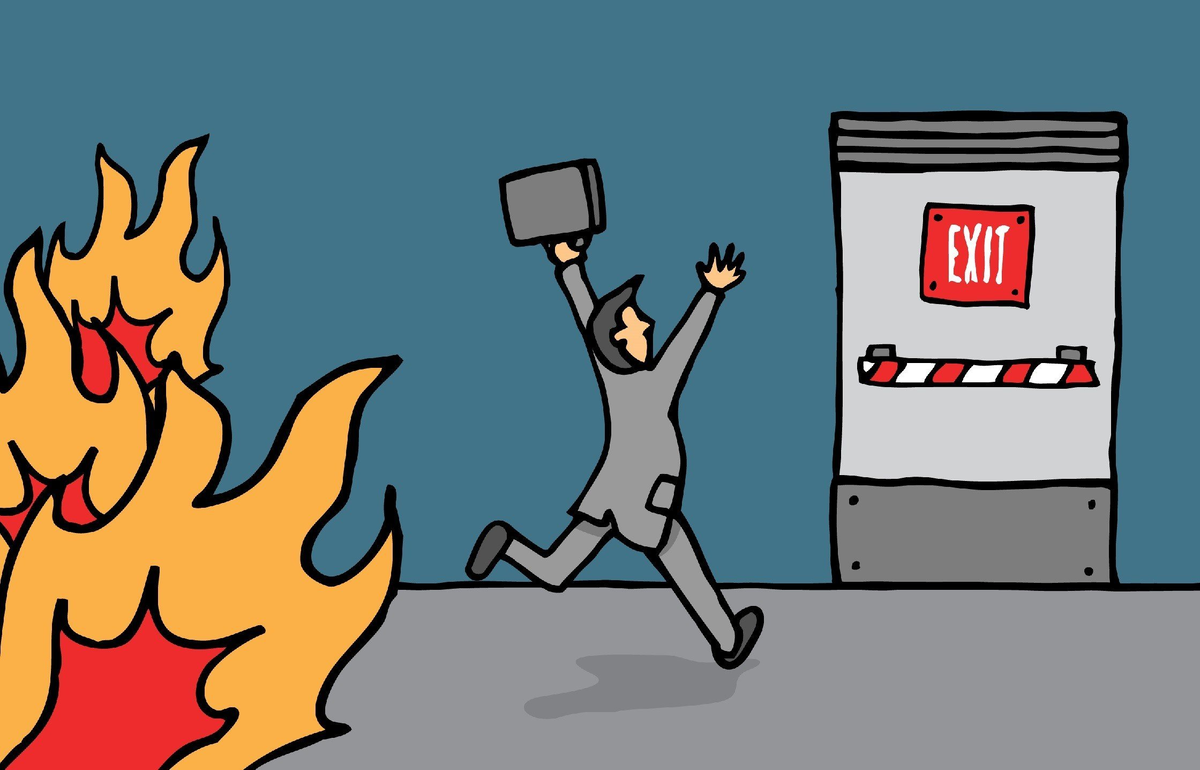 Вот так механизм "антипаника" выглядит на картинке...