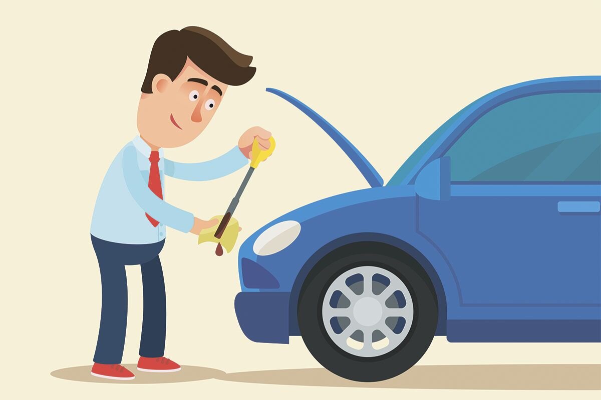 Что объединяет вкусную картошку фри и автомобильный двигатель? Правильный уровень масла в резервуаре📷
