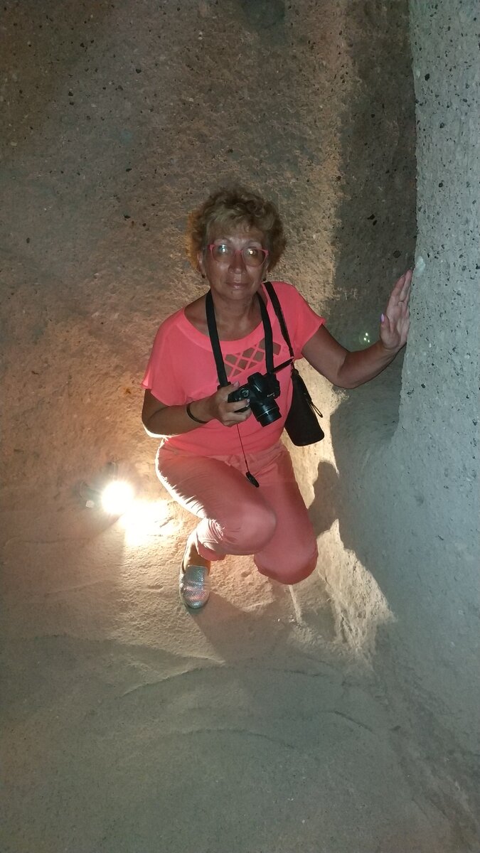 В подземном городе Каймаклы в Ка