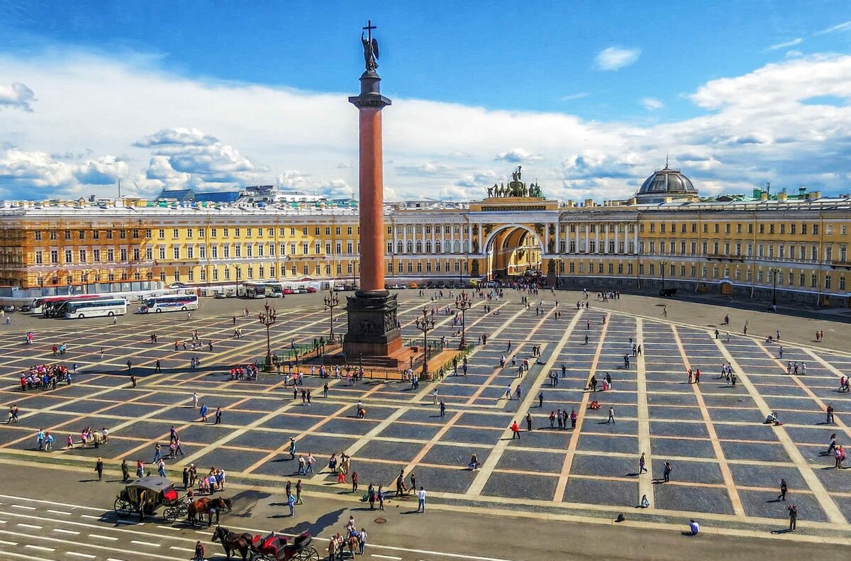 Питер дворцовая площадь фото