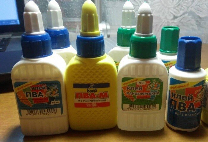 масса для лепки из крахмала и клея пва. технология пва. видео как сделать клей пва. из клея пва. клей пва и крахмал.