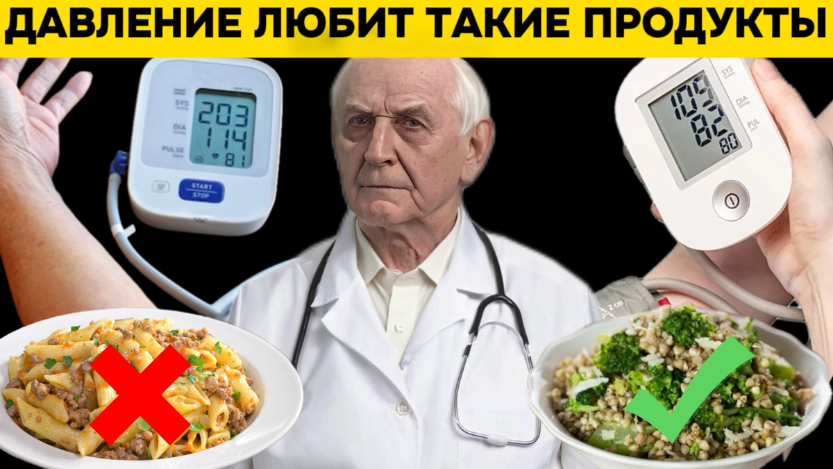 Высокое давление? Врачи назвали продукты, которые есть и пить разрешается,  а какие нет и почему | Игорь Ботоговский | Дзен