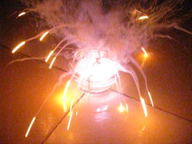 Реакция натрия с водой 