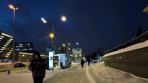 Московская ночь видео