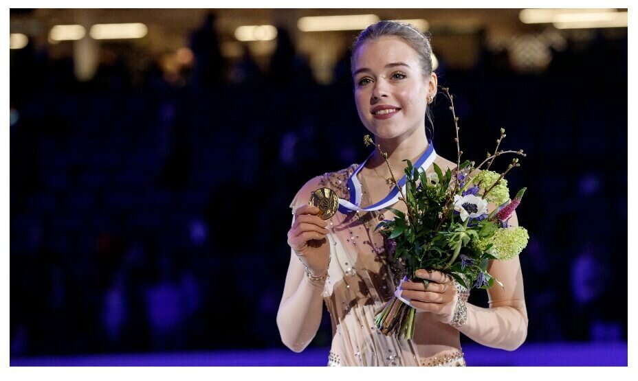    Анастасия Губанова — новая чемпионка Европы. Фото: Global Look Press