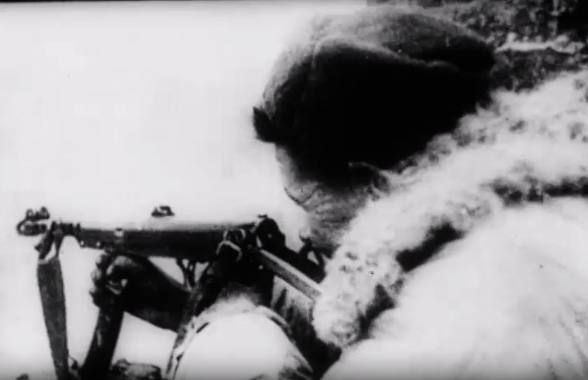 Кадр из документального фильма "Бастион на Неве" (1962)