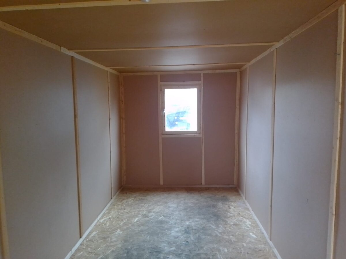 БУ бытовка изнутри