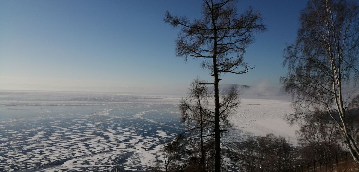 Фото Байкала. Фото замерзающего Байкала
