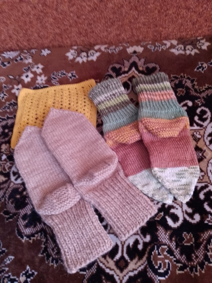 Носочки мои. 👍